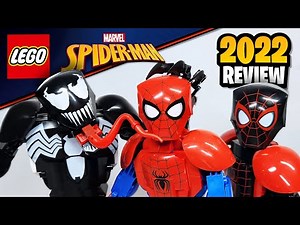 LEGO Marvel Spider-Man Buildable Figures 2022 Sets Reviews