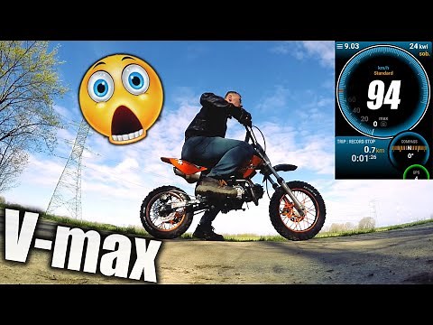 🔥V-max Loncin 125/110 - how much does it draw the most?🙈😎