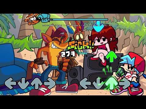 FNF vs Crash Bandicoot - Spin (FC) (Friday Night Wumpin) (FNF Mods)