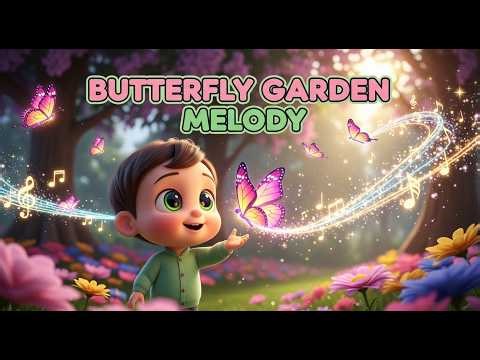 Butterfly Garden Melody | Kids Rhyme | Nursery Songs & Fun Learning