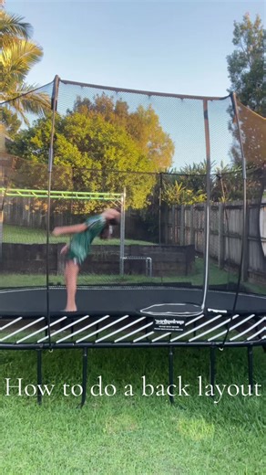 How to do a back layout