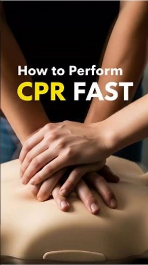 How to Do CPR in 1 Minute | CPR Tutorial for Beginners #Shorts