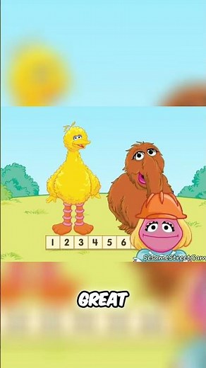 Big Bird Builds a Wooden Castle