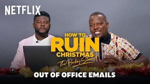 17K views · 523 reactions | Nobody takes Dezemba seriously like the cast of How to Ruin Christmas: The Baby Shower. They even wrote out-of-office emails because ke festive, guys. Valani amalaptop. #HTRCTheBabyShower | Netflix | Facebook