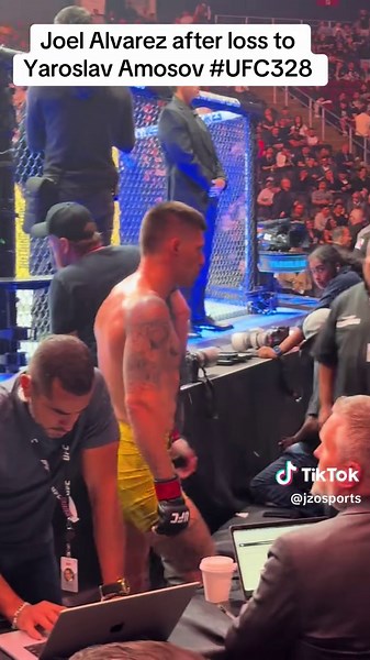 Joel Alvarez after loss to Yaroslav Amosov #UFC328 | ufc game