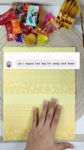 258 | Big Candy Design Lootbag idea 🍬 #Candy #candies #goodies #diyparty #diyproject #artandcraft #paperart #hobbycraft #artsandcrafts #diycrafts #diyideas #partyideas #partytime #lootbags #designs #birthdaygift #birthdays #birthdayideas | Paper Pen and Scissor