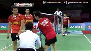 2.2M views · 317 shares | Flick Serve Kevin,Bikin pemain Malaysia ngamuk dan ngambek  ada yg inget match ini ?  bagaimana menurut kalian ? #credit video badmintonworld | Badminton Lovers | Facebook