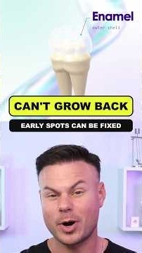 Why Your Enamel Can NEVER Grow Back! 😳🦷