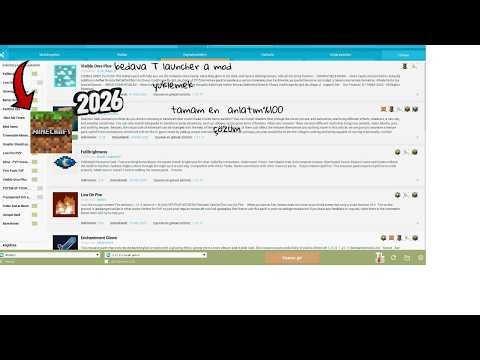 T LAUNCHER A BEDAVA MOD VE KAYNAK PAKETİ YUKLEMEK!!!!!!(2026)