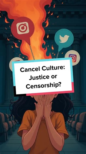 Is cancel culture a force for good or a threat to free speech? Join the debate and share your thoughts! #CancelCulture #Justice #Censorship #Debate #SocialMedia #Accountability #FreeSpeech