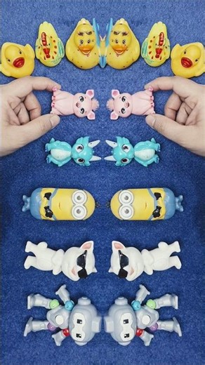 5 Toy Characters ASMR | Satisfying Short #shorts