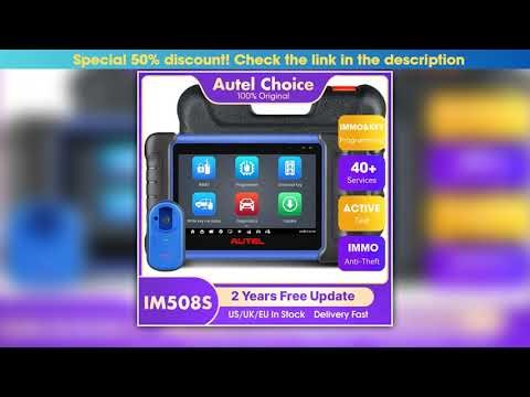 Autel MaxiIM IM508S IMMO Key Programming Diagnostic Tools Auto OBD2 Programmer Scanner All Systems