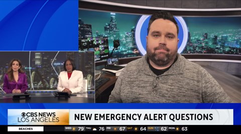 Criticisms raised over LAFD's emergency alerts from Port of LA container ship fire