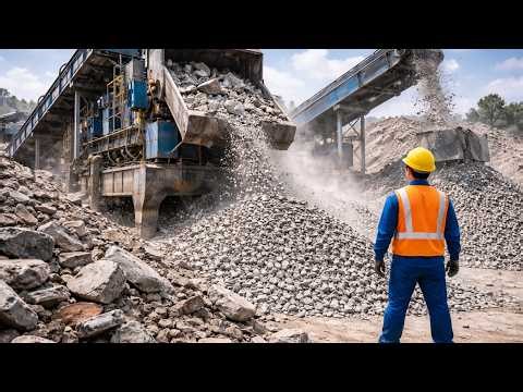 Construction Waste Recycling into Aggregates | Demolition Waste Processing Plant