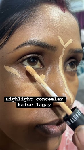 #undereye crease na bane #makeuptips #cancealar kaise lagay