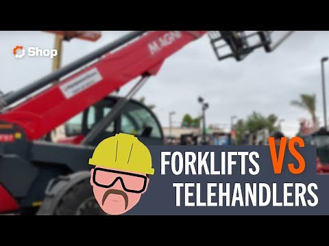 Forklifts vs Telehandlers: What's the Difference?