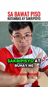 3.5M views · 83K reactions | Sa bawat piso katumbas ay sakripisyo #students #sacrifice #reminder #parents #ofw | DATU AL-AMIN IBAD OFFICIAL | Facebook