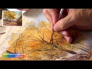 Autumn Sunshine Preview with Geoff Kersey ⎮ Watercolour Landscapes