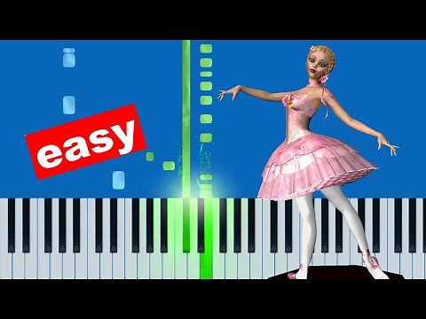 Frank Mills Music Box Dancer (Slow Easy) Piano Beginner Tutorial