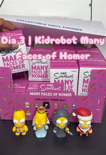 Respuesta a @Santiago Galeano Día 3 | Kidrobot Many Faces of Homer #simpsons #collection #toys #kidrobot #viral