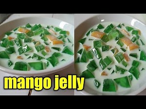 how to make Mango jelly | simple recipe | Filipino dessert