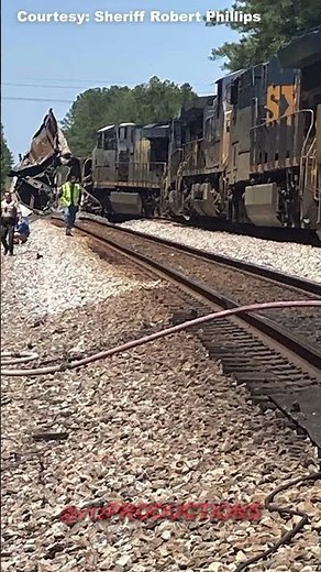 Two Trains Collide in Folkston