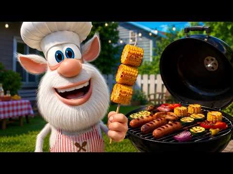 Booba - Backyard BBQ Party - Cartoon for kids