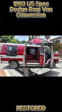 Restored Van Conversion - 1983 US Spec Dodge Ram Van - 60501G