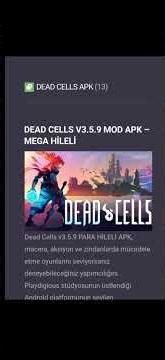 dead cells nasıl indirilir