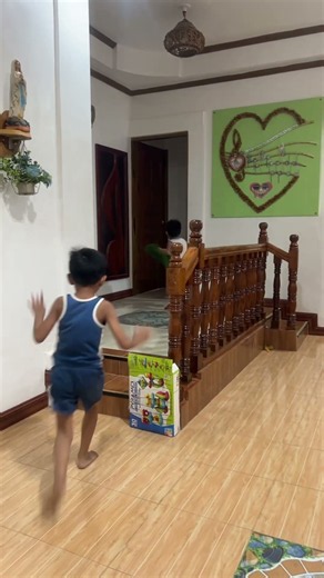 Squid game part 2 ~ little Pio and kuya Leonard 😁 #squidgame