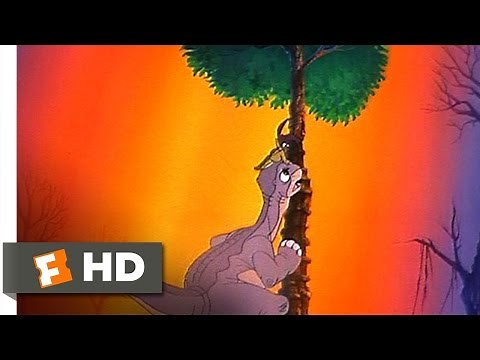 The Land Before Time (7/10) Movie CLIP - Finding Green Food (1988) HD