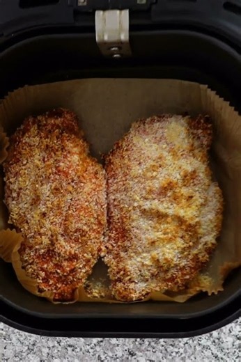 Air Fryer Copycat Wendys Chicken Burger #shorts