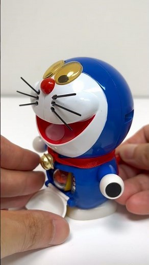 Weird Doraemon Gacha Machine Tamashiimu Machine Collectable Item #shorts