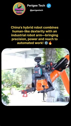 China Built a Robot With Human Hands and an Industrial Arm! ⚙️