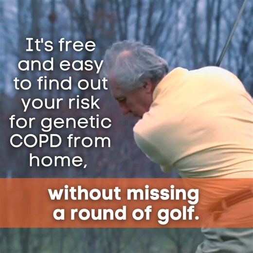 Finding out your risk for genetic COPD is easy, can be done from home...