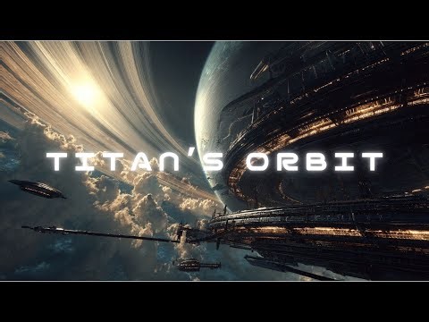 Titan’s Orbit 🌌 Epic Sci-Fi Space Ambient Music for Deep Focus & Galactic Exploration