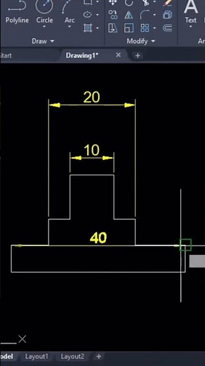 Autocad Dimension space command #autocad #cadsoftware #autocadblocks