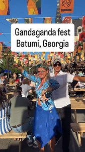 Gandaganda fest Batumi Georgia, dancing with beautiful Nino, I have never dance any Georgian dances before😄#dance #gandaganda #batumi #fyp #positivity #girl #fun #batumi❤️ | Sergey Muretov