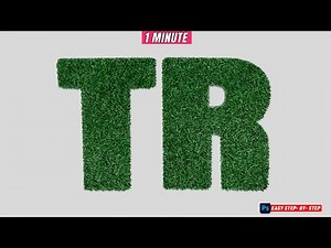 How to create a grass effect in photoshop