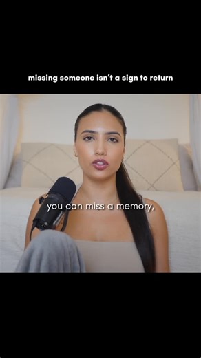 aliena on Instagram: "When we miss people who never truly made us feel loved or safe, it’s not love we’re longing for. It’s the emotional intensity and the pattern. And I know, nostalgia can trick you into remembering only the good, while forgetting out the chaos, the self-doubt and the pain. So you’re allowed to miss the moments and still choose not to return. You’re allowed to feel it all without reopening the door. This is what I talk about in my video “Why You Miss People Who Never Even Made