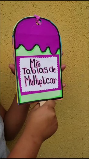 🍦Manualidad de Helado para Aprender a Multiplicar 🍦