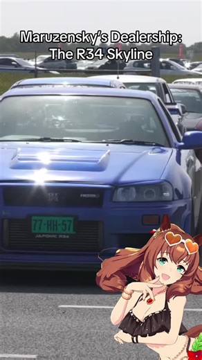 Meet the R34 Skyline! #umamusume #umamusumeprettyderby #fyp #anime #car
