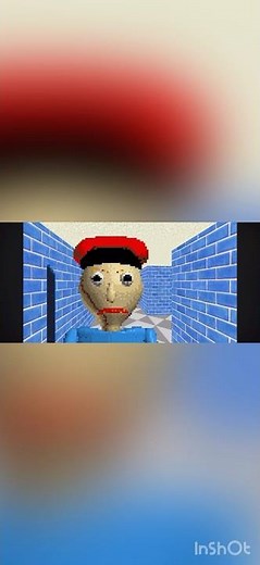 The Waldi's Funhouse Reconstruction Project jumpscare #shorts #gaming #baldi