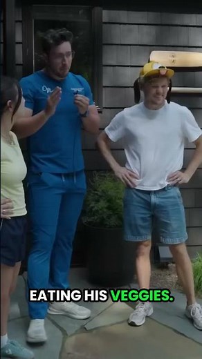 “Ryan Trahan refused to eat veggies… so Dr. Mike gave him a permanent reminder 💉🥦💀”