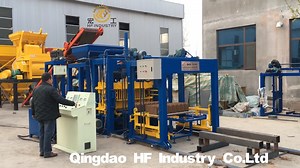 Full Automatic Brick Making Machine Concrete Block Molding Machine H1000 Block Making Machine for Sale