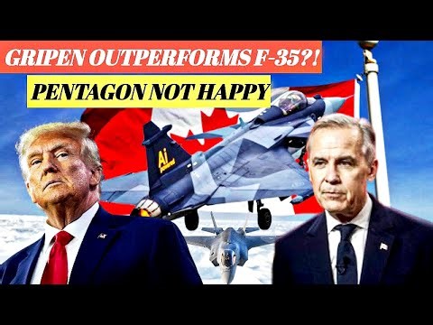 Kanada chockad när Sveriges Gripen överträffar F-35