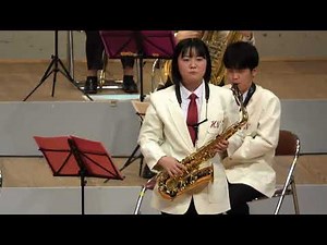 浜北西高校 吹奏楽部「がむしゃら行進曲」