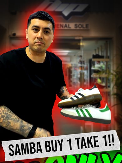 Buy 1 Take 1 Samba Shoes Promo in Tomas Morato