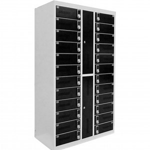 Safelock Laptop - Armoire de chargement - avec verrouillage à code numérique pour 24 ordinateurs portables ou tablettes