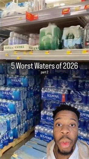 5 Worst Waters of 2026 ⚠️💧 #water #health #waterbottle